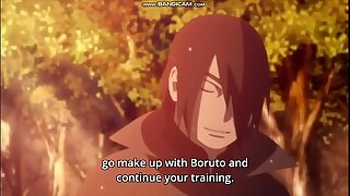 Be transferred to Conversation between Young Naruto plus old Sasuke